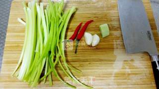 Stir-fried Parsley recipe