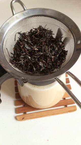 Homemade Low-fat--mandarin Duck Milk Tea recipe