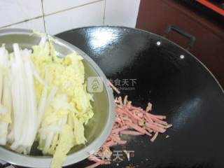 Stir Fried Hor Fun with Three Silks recipe