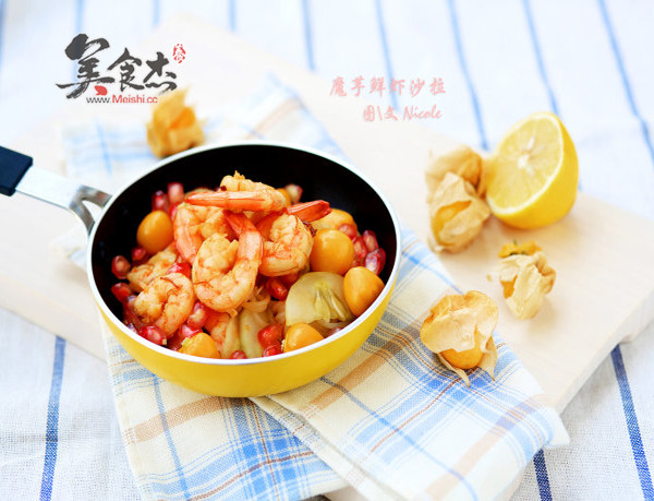 Konjac Shrimp Salad recipe