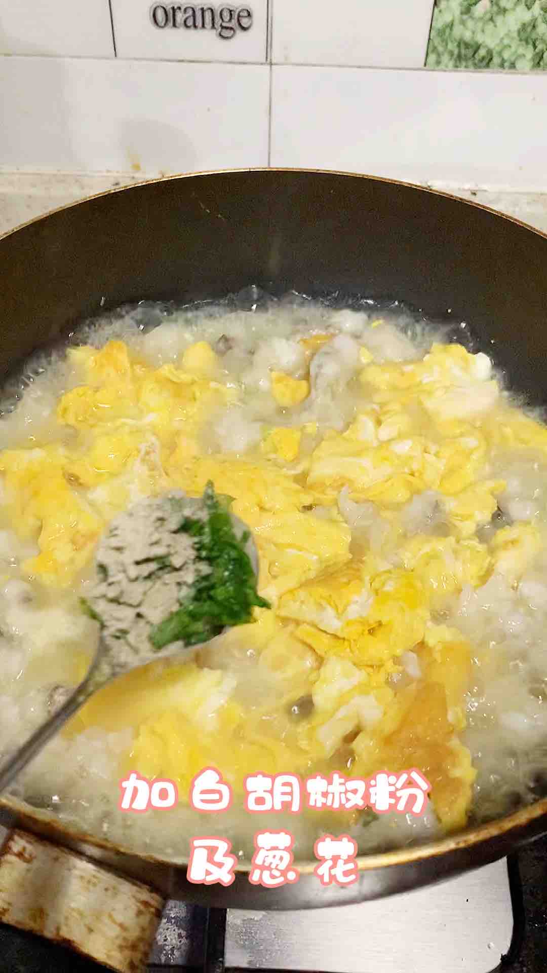 Egg Fish Ball Soup recipe