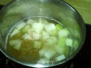 Scallop, Winter Melon, Corn Soup recipe