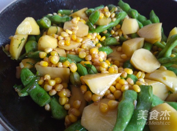 Bone Stewed Kidney Beans Potatoes Fresh Corn recipe