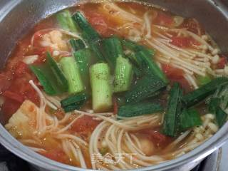 Three-color Vegetable Healthy Pot recipe