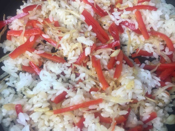 Whitebait Fried Rice recipe