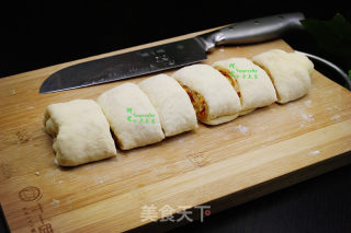 Pork Floss Ham Bread recipe