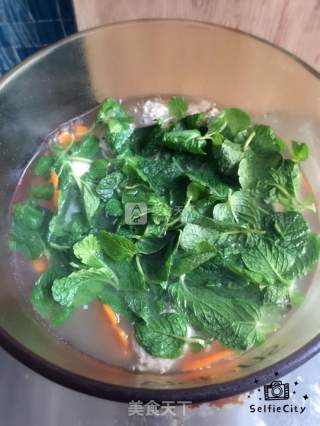 Refreshing Meatball Soup recipe