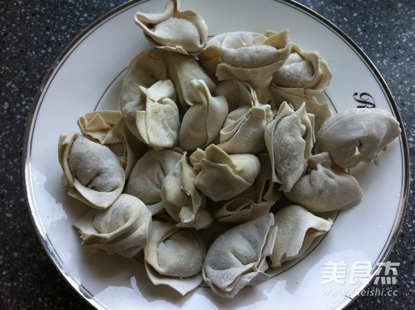 Boiled Wonton recipe