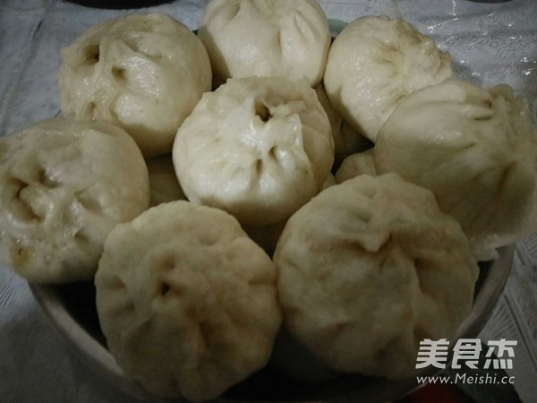 Pork Baby Vegetable Buns recipe