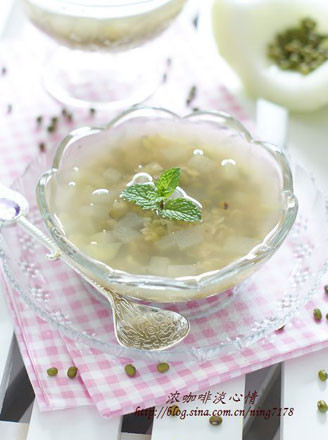 Honey, Mung Bean, Winter Melon Drink recipe
