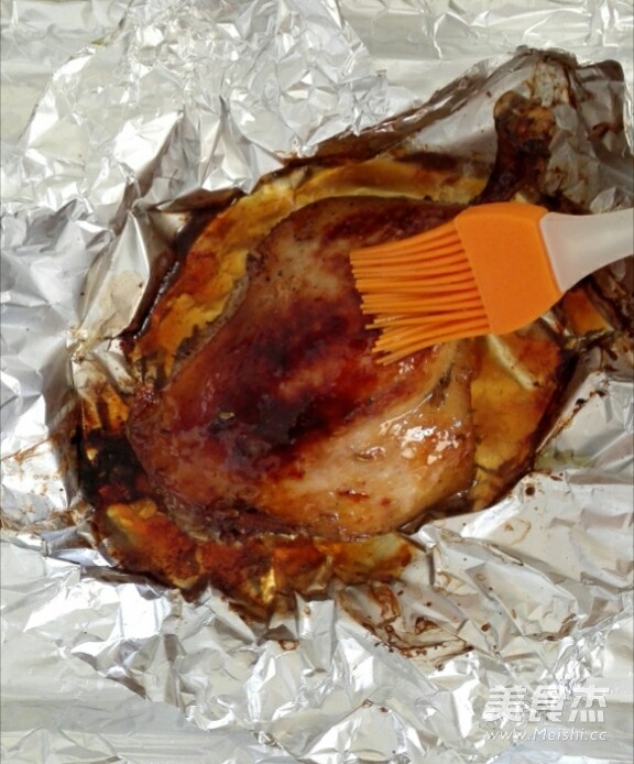 Roasted Duck Leg in Honey Sauce recipe