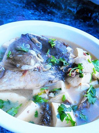 Fish Head Stewed Tofu recipe