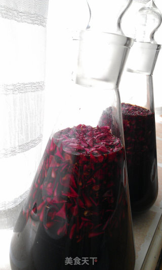 Romantic and Sweet~rose Vinegar Drink~ recipe