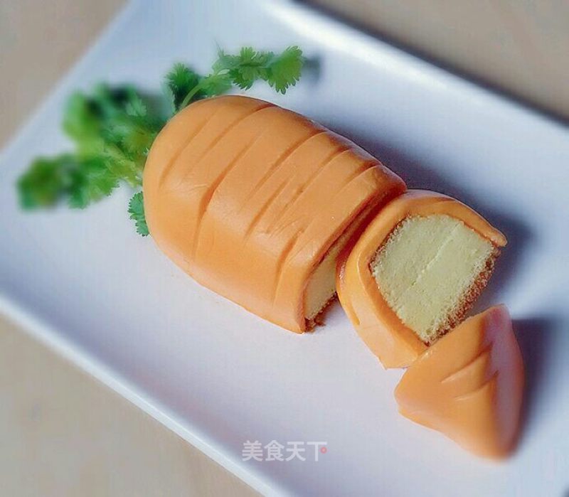 Carrot Fondant Cake recipe