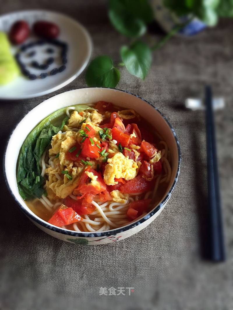 #trust之美#tomato and Egg Noodles recipe