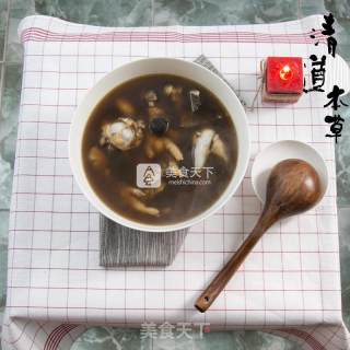 Black Garlic Pork Bone Soup recipe
