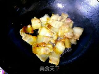 #御寒美食#cabbage Pork Belly recipe