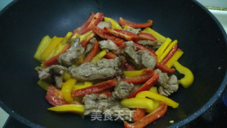 Bell Pepper Duck Cold Noodle recipe