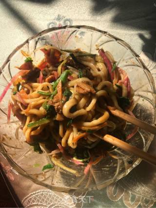 Authentic Old Beijing Fried Noodles recipe