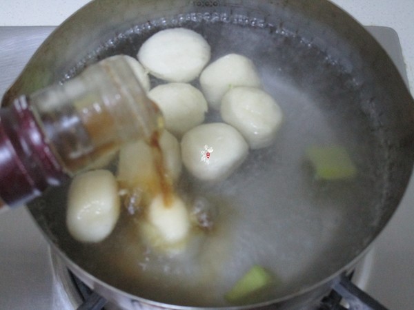 Pea Miao Fish Ball Soup recipe