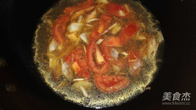 Epiphany Tomato Scrambled Egg Soup recipe