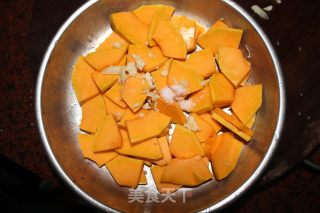 Pumpkin Steamed Spare Ribs recipe