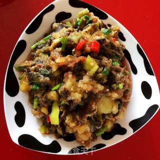 Eggplant with Potatoes recipe