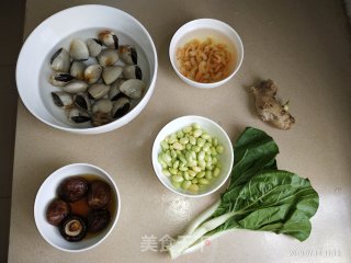 Conch, Shrimp and Mushroom Casserole Congee recipe