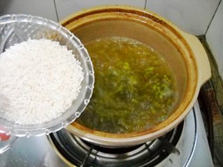 Mint Mung Bean Porridge recipe