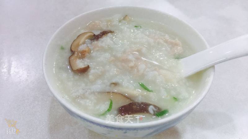 Mushroom Lean Pork Congee recipe