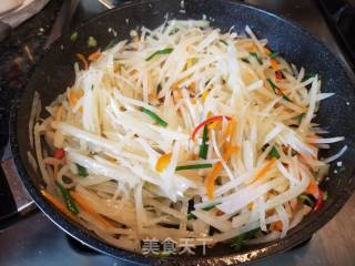 Vinegar Shredded Potatoes recipe