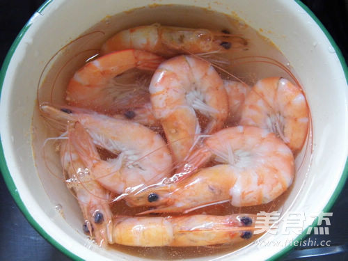 Boiled Fresh Shrimp recipe