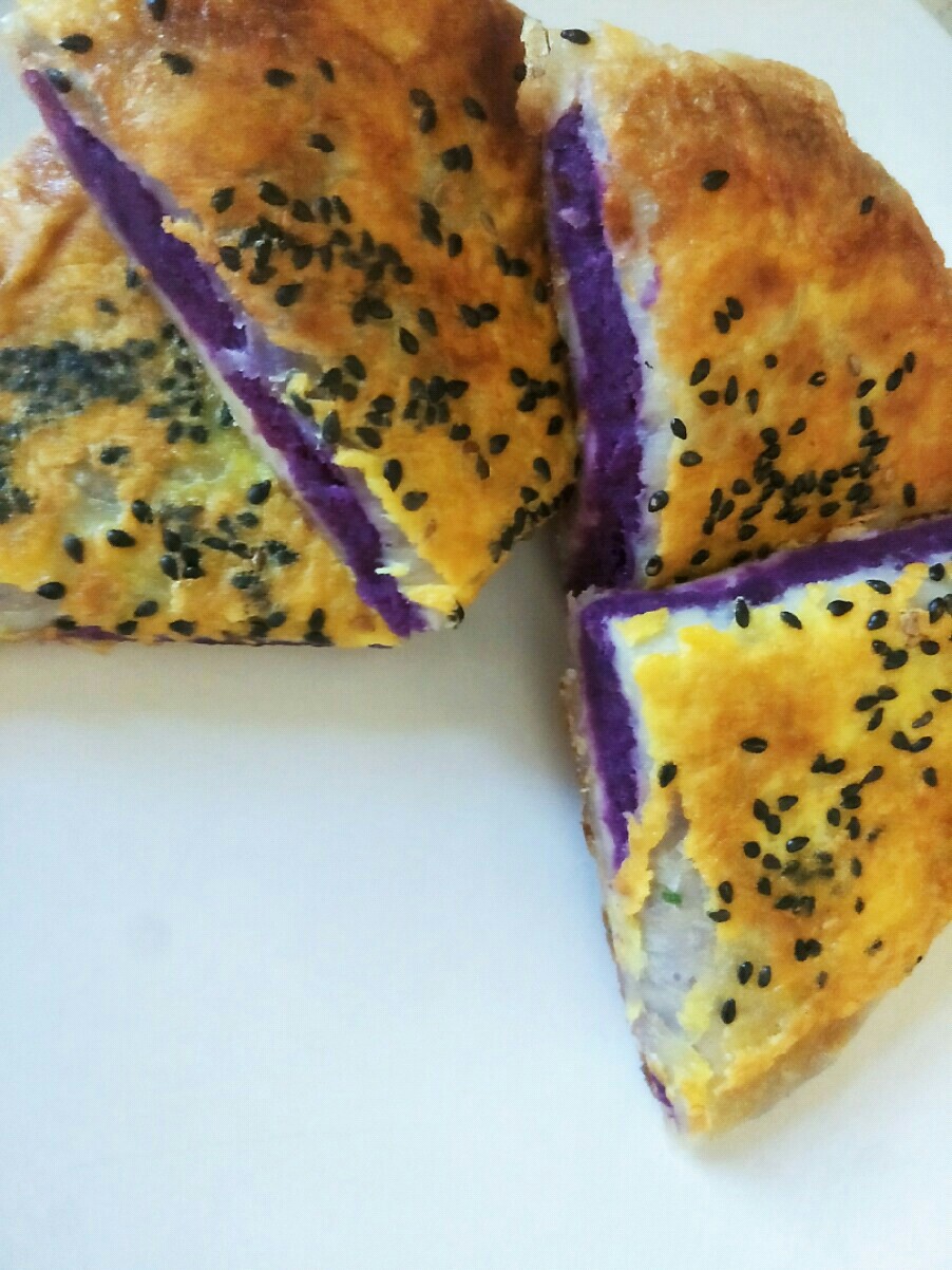 Purple Sweet Potato Cake recipe