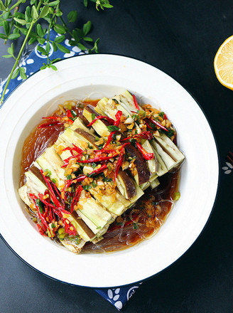 Steamed Eggplant with Vermicelli recipe