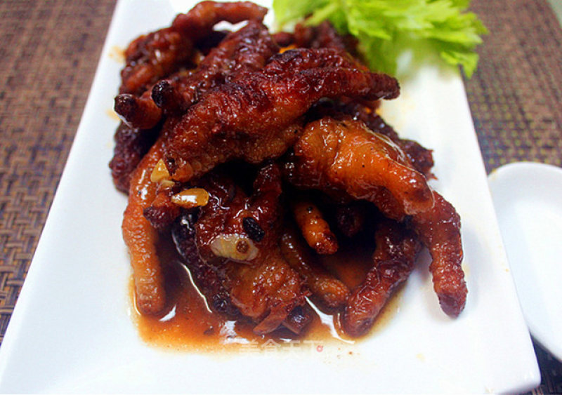 Tiger Skin and Chicken Claws recipe