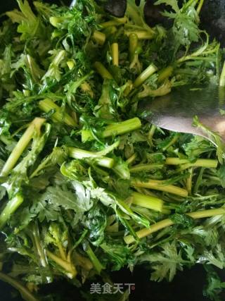 #快手懒人饭#fried Chrysanthemum Chrysanthemum recipe