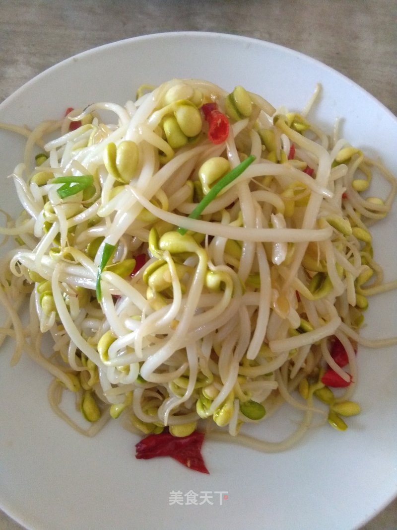 Stir-fried Soy Sprouts recipe