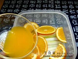 Winter Melon with Orange Juice recipe