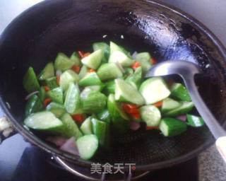 Cucumber Cooked in Vinegar recipe