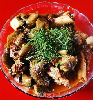 Lamb Bone Stewed Eggplant recipe