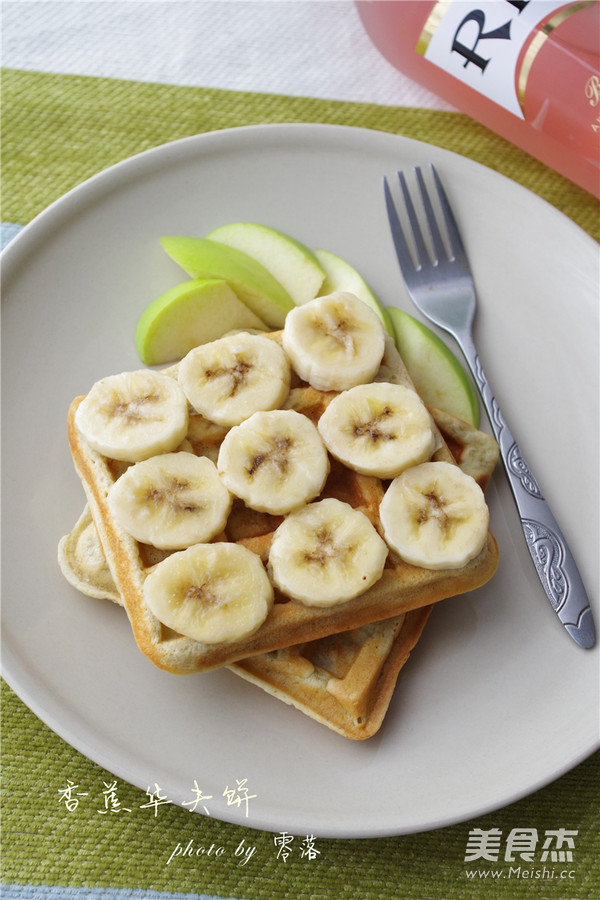 Banana Waffles recipe