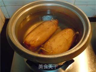 Sweet-scented Osmanthus Glutinous Rice Lotus Root recipe