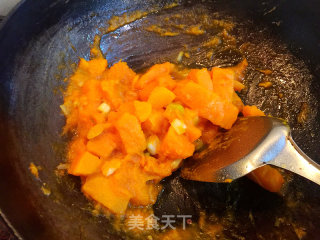 Braised Pumpkin in Oil recipe