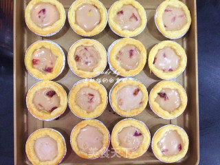 Floral Egg Tart recipe