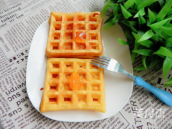 Orange Waffle recipe