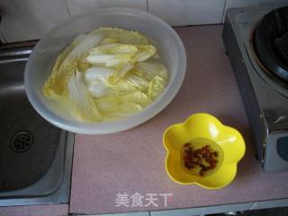 Chinese Cabbage with Wolfberry recipe