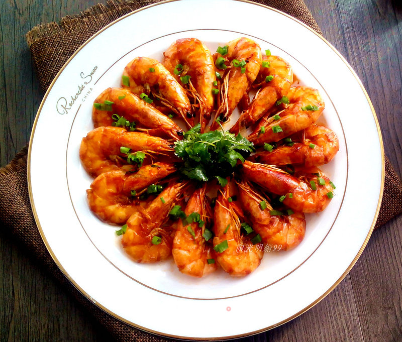 Braised Prawns recipe
