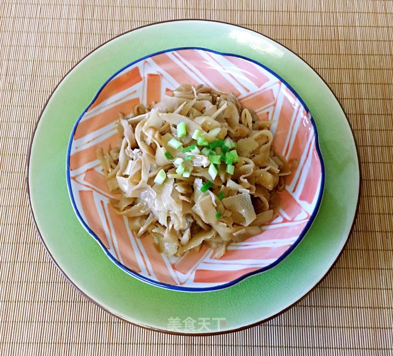 Crispy Bamboo Shoots in Chicken Sauce recipe