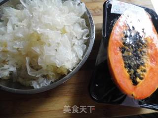 Deciphering Tip of The Tongue 2 Papaya Snow Fungus recipe