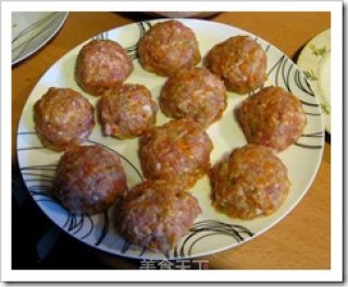 Meat Ball with Soy Sauce recipe